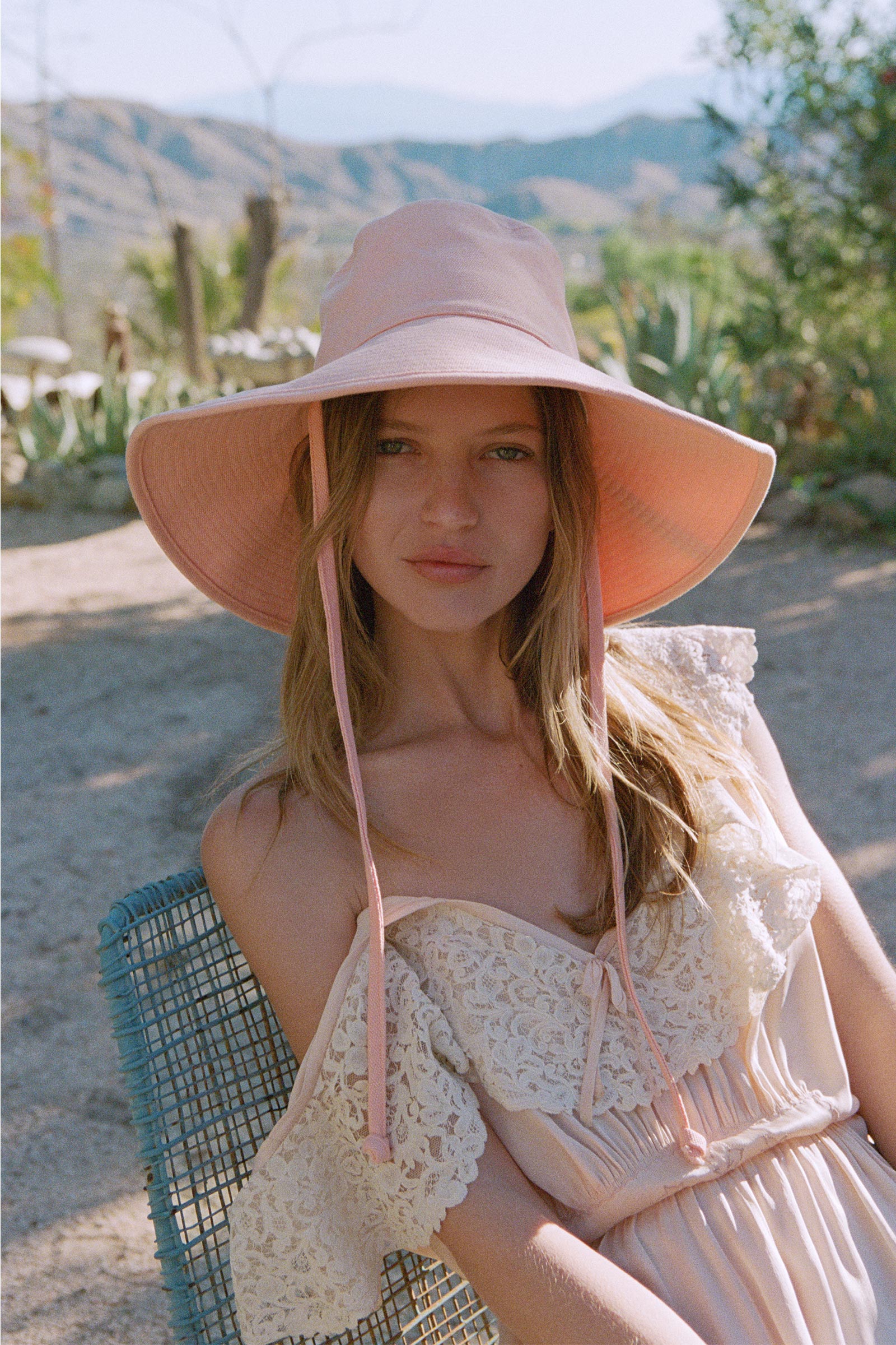 Holiday Bucket - Cotton Bucket Hat in Pink | Lack of Color [CA]