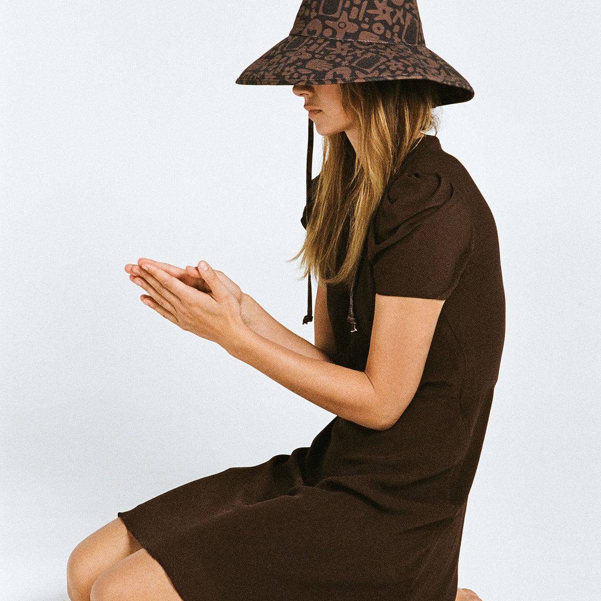 Reggio Bucket Hat, M / Brown-Brims Hat Company