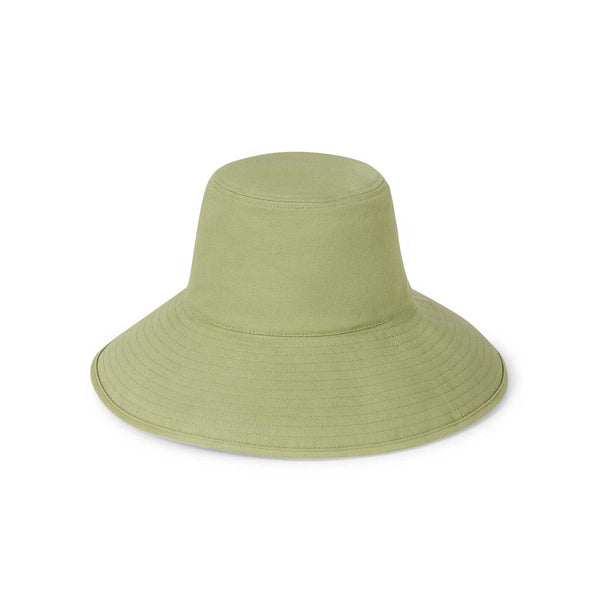 Pistachio Canvas Holiday Bucket - Cotton Bucket Hat with UPF50+ protection