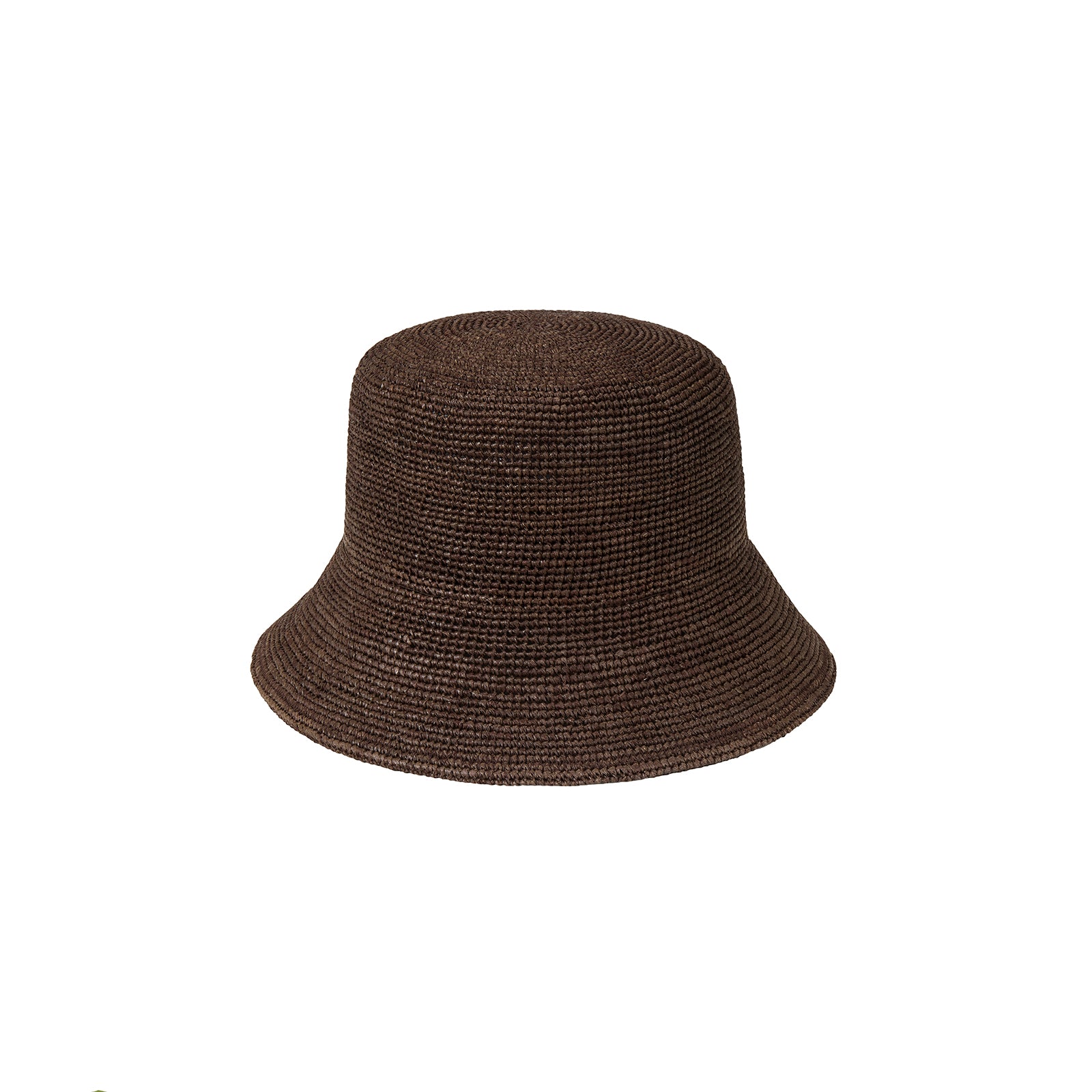 The Inca Straw Bucket Hat (Dark Brown) | Lack of Color [US]