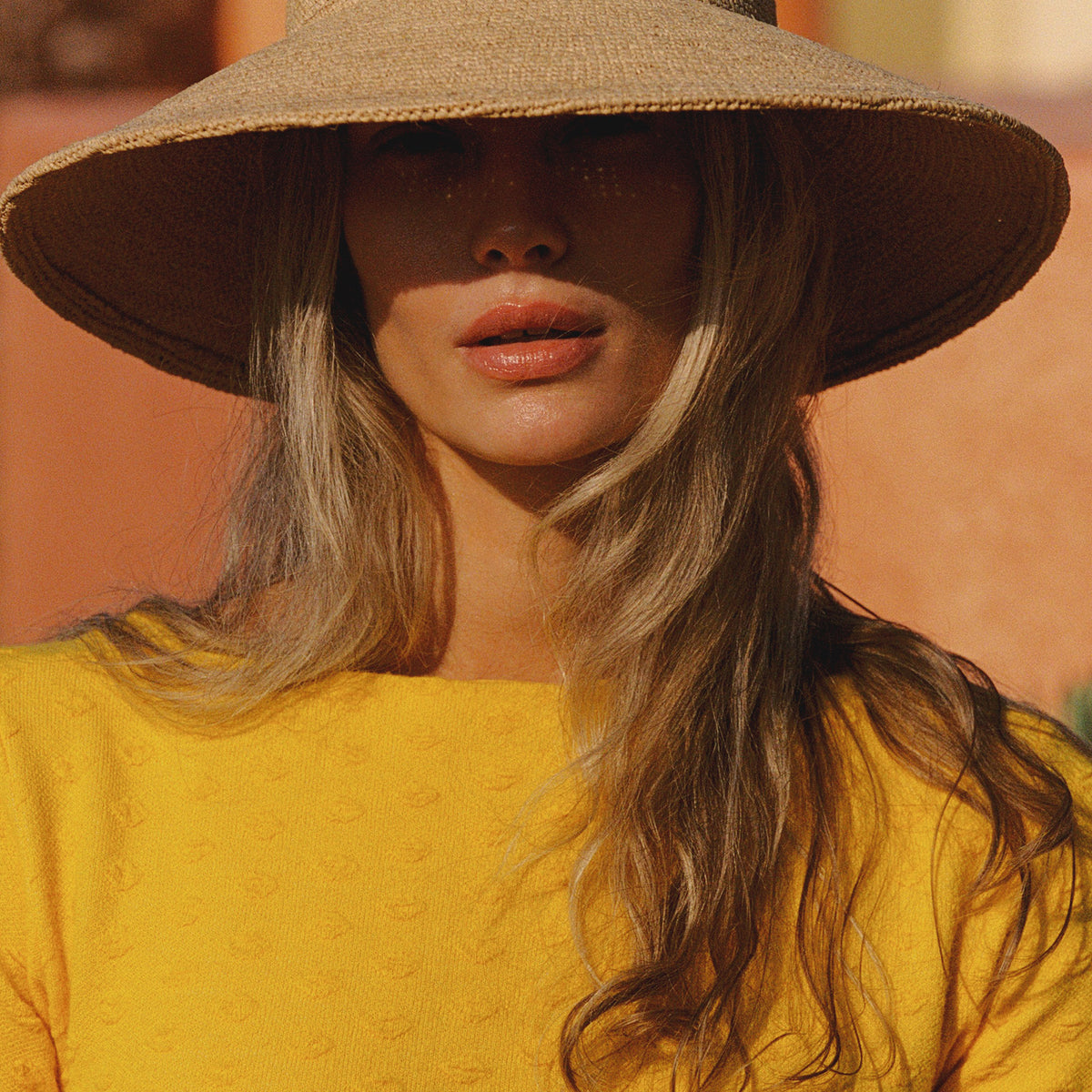 Y2K Oversized Straw Sun Hat Floral Scarf Coastal Palm Beach Vintage Paloma Handmade Boho Straw Sun Hat, Wide Brim Pamela Sunhat for  main image 4