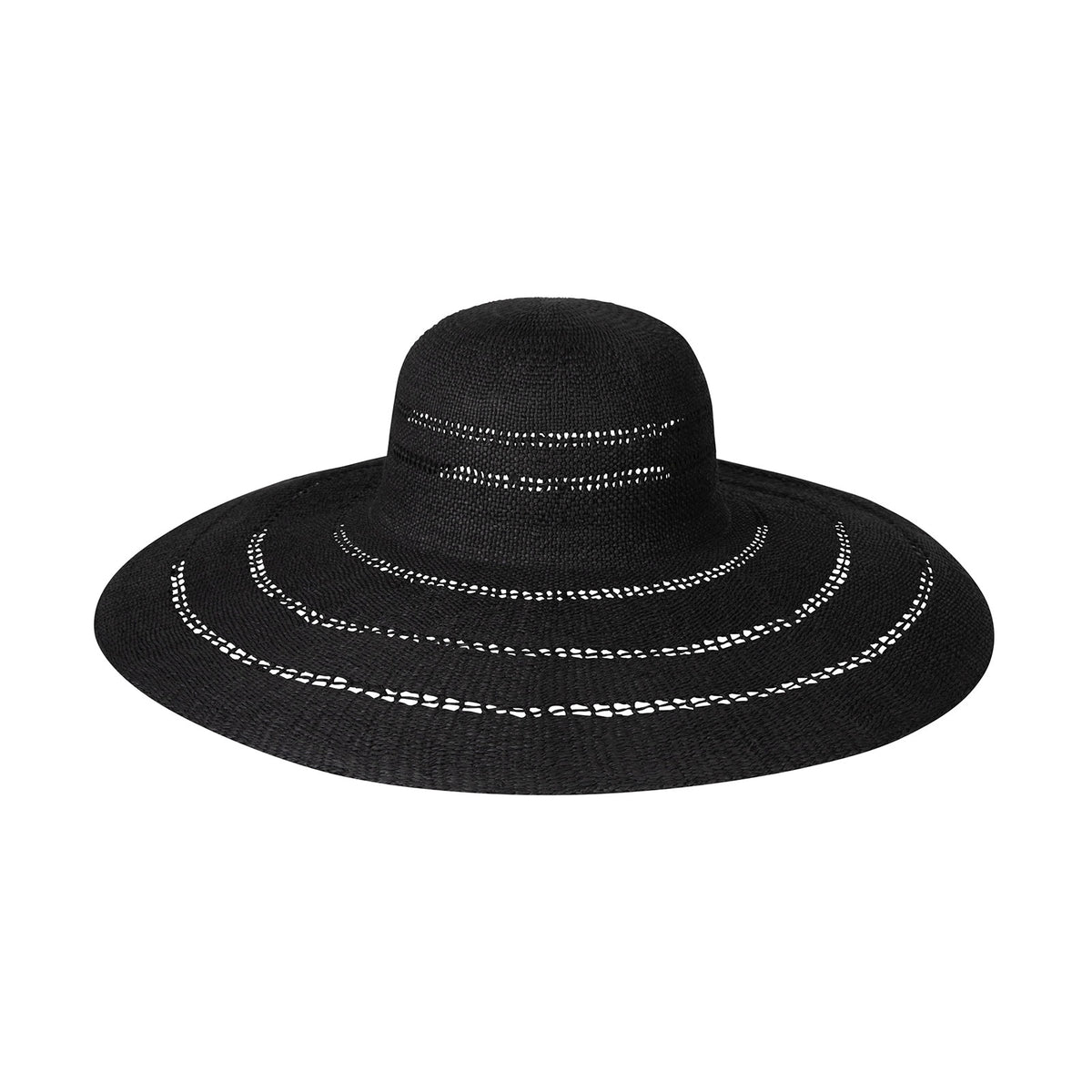 3162. FREE PEOPLE x Lack of Color Riviera Ultrawide Hat in Black Sz M NWT $159 The-Vista-2-isolate.jpg?crop=  main image 3