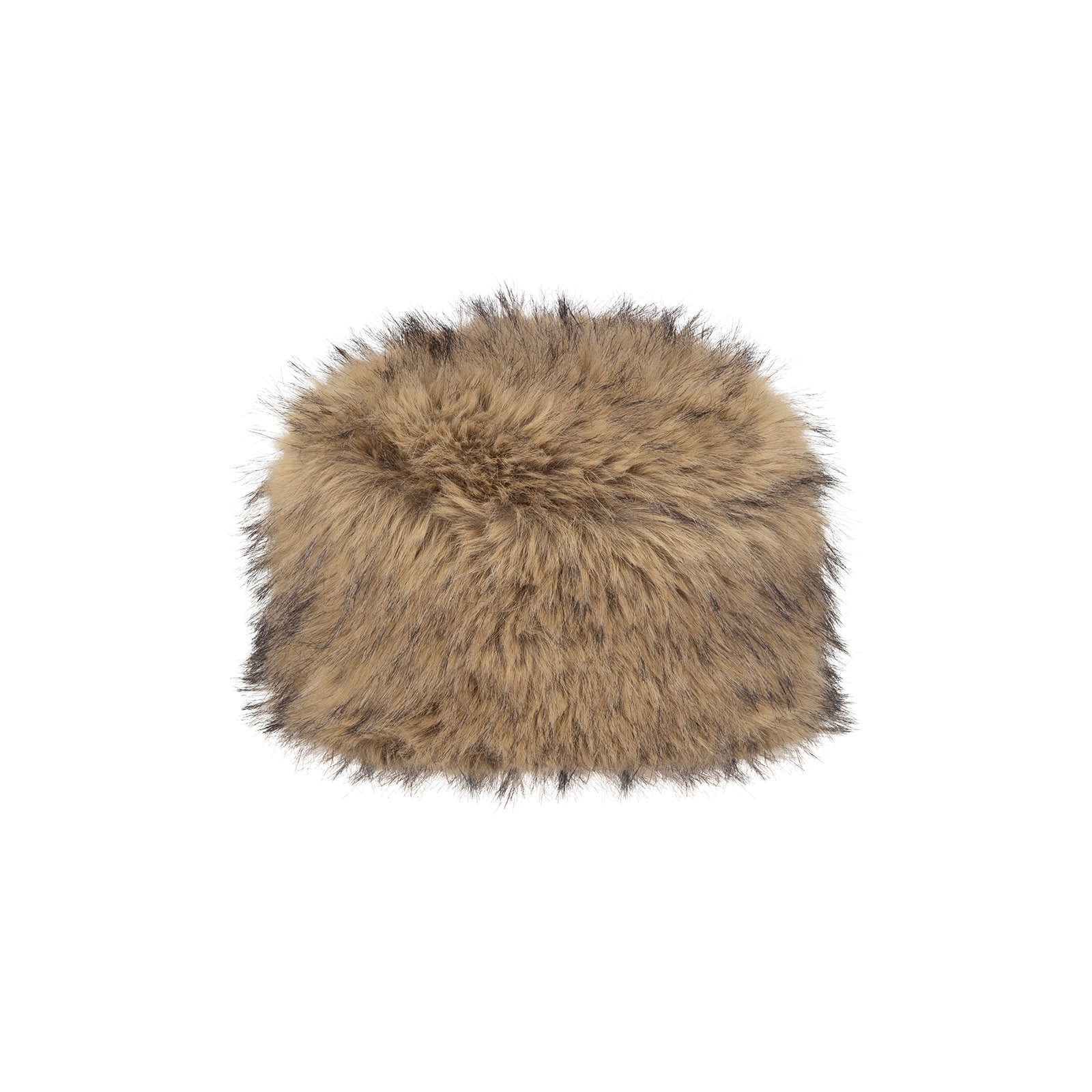 Snuggle Faux Fur Babushka Hat (Brown) | Lack of Color [UK]