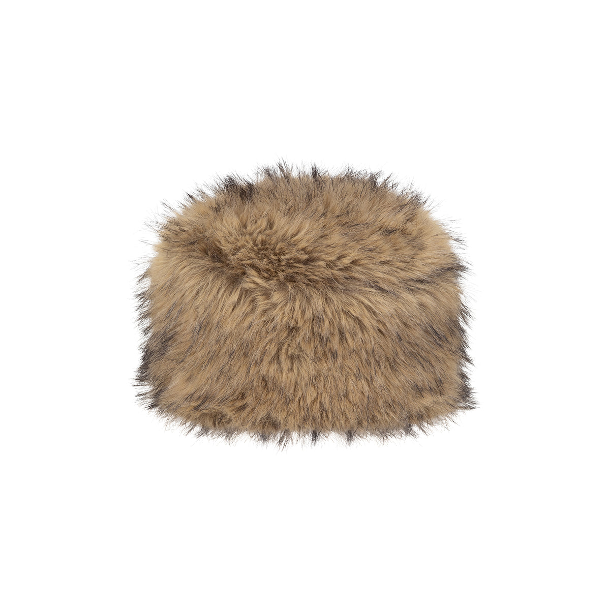 Snuggle Faux Fur Babushka Hat (Brown) | Lack of Color [US] display picture 2