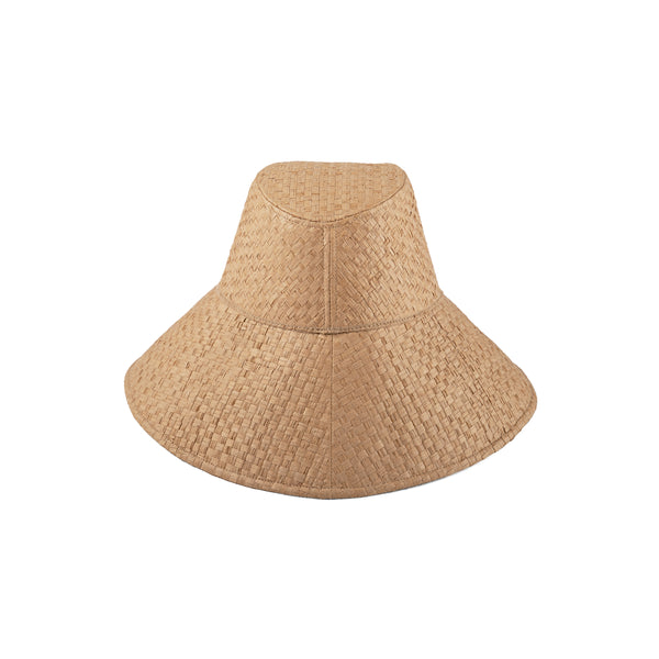 The Cove - Straw Bucket Hat in Brown