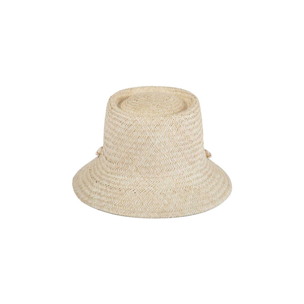 The Inca Bucket - Straw Bucket Hat in Natural