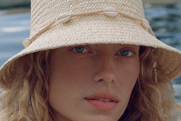 The Inca Bucket - Straw Bucket Hat in Natural