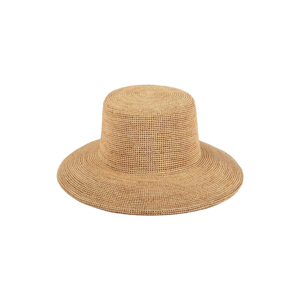 The Inca Bucket - Straw Bucket Hat in Natural