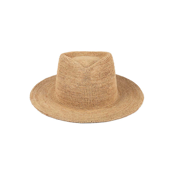 The Inca Fedora - Straw Fedora Hat in Natural