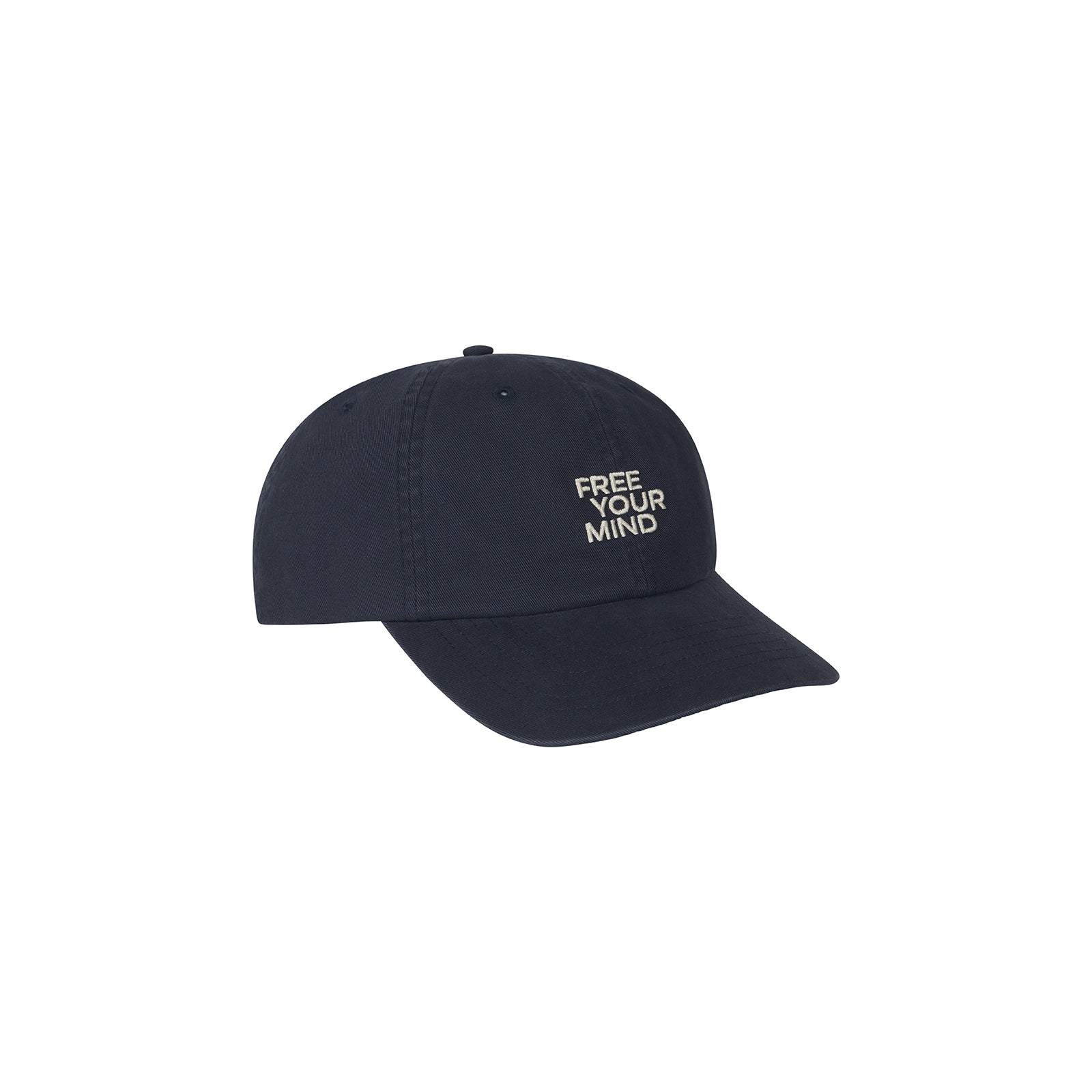 The LOC Cap - Cotton Cap in Navy | Lack of Color US