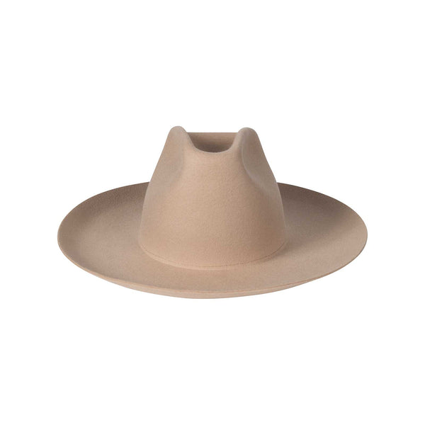 Cassidy Western cowboy hat in dune color, made from 100% Australian wool felt