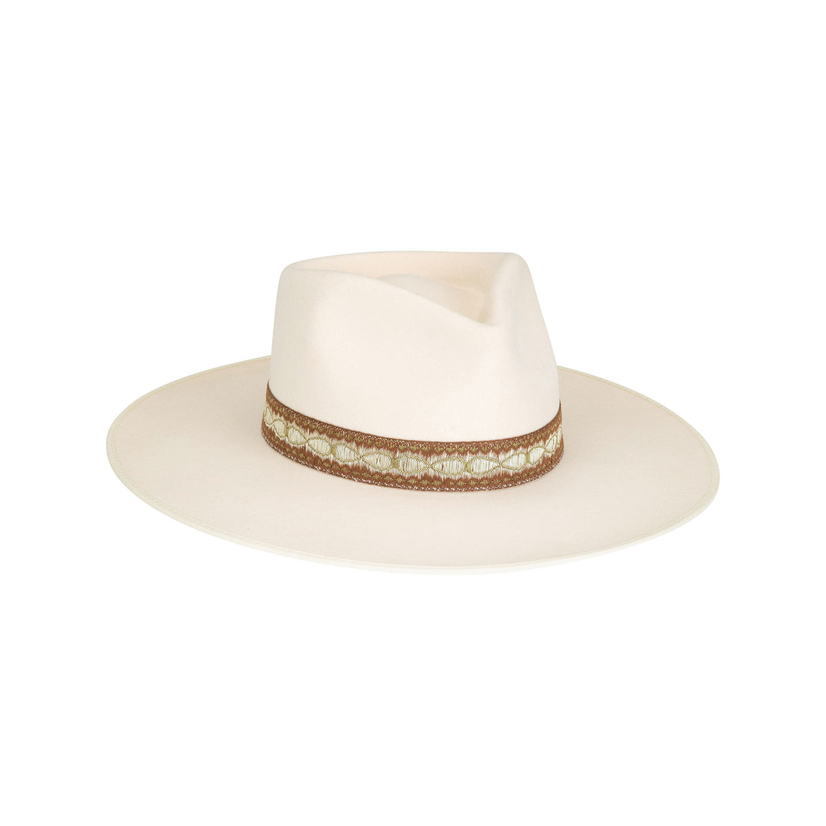 Lack of Color Ivory Rancher Special Wool Hat Unisex Lack Of Color 100% Australian Wool Wide Brim Fedora Rancher  main image 4