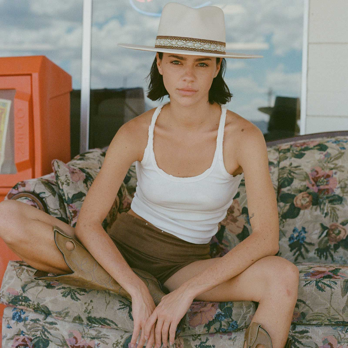 Lack of Color Rancher Hat- Cream Rancher Special Hat by Lack of Color | Banana Republic main image 3