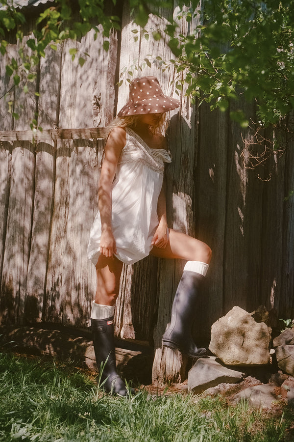 Holiday Bucket - Polka Dot Coco