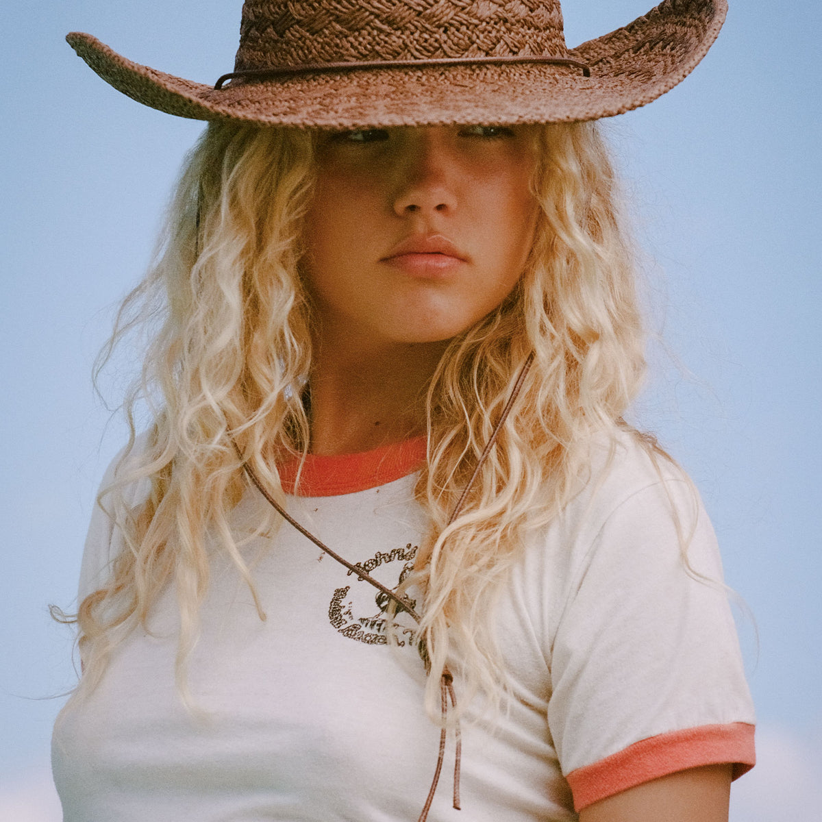 Lack of Color Phoenix Hat Handwoven in a rich carob paper straw, The Phoenix cowboy  main image 3