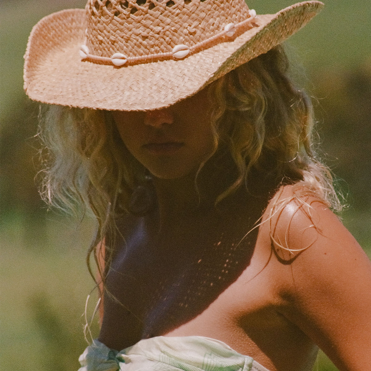 Seashells Straw Cowboy Hat | Lack of Color [CA]