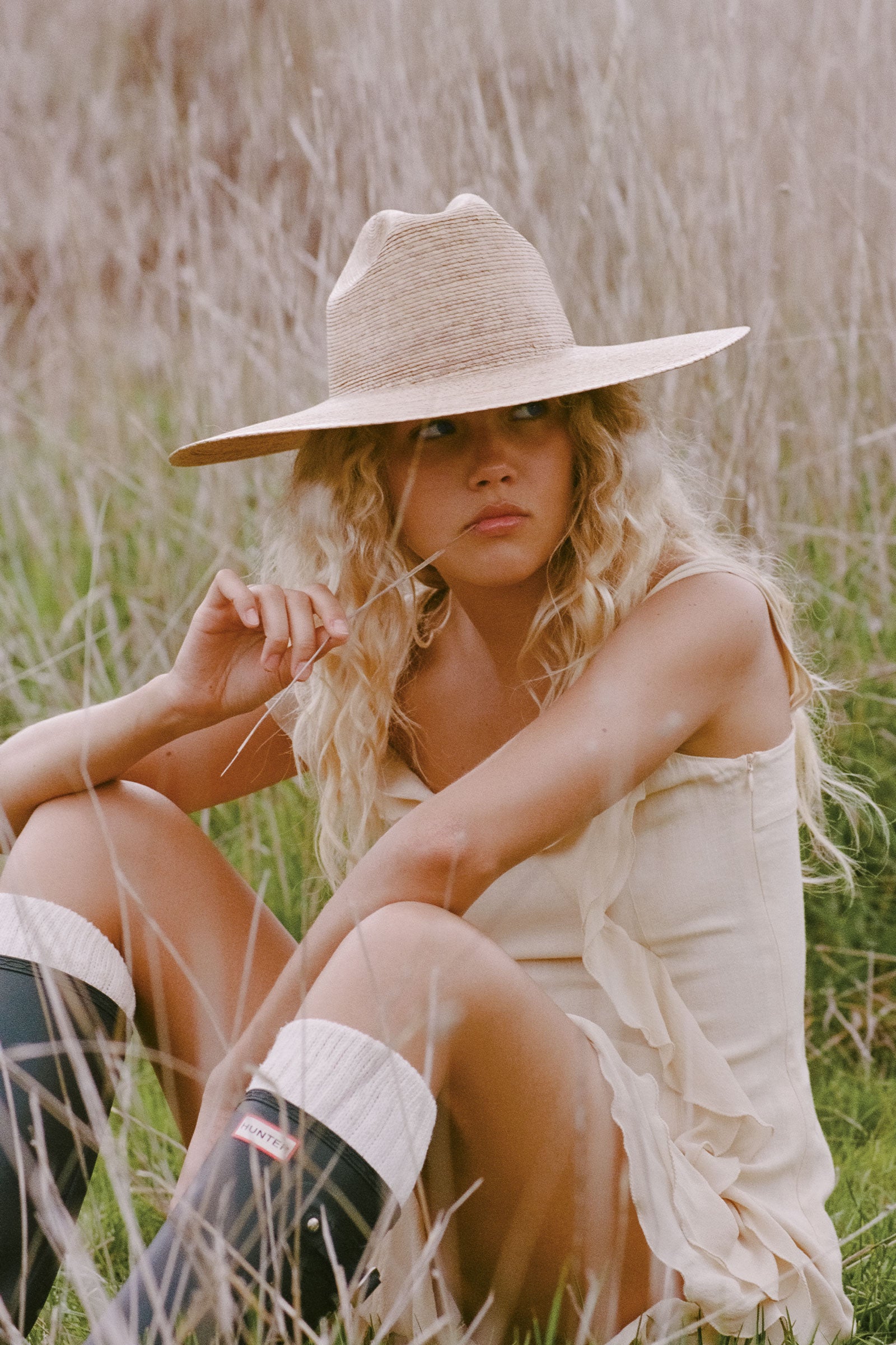 Western Wide Palma - Straw Cowboy Hat | Lack of Color [US]