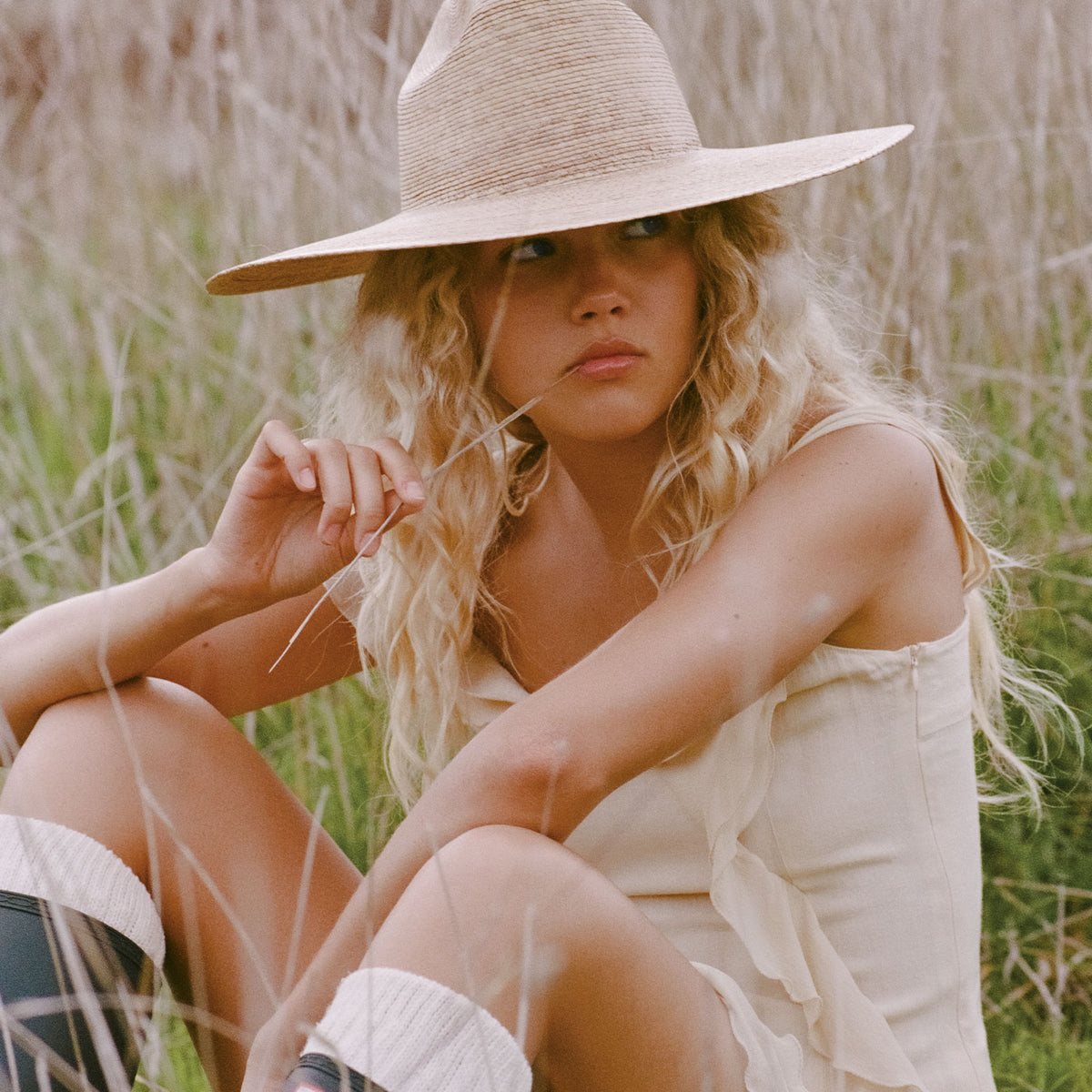 Soulmates Straw Wide-Brim Hat Women main image 2