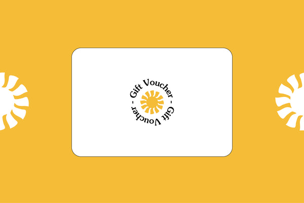 Gift Voucher with sun logo