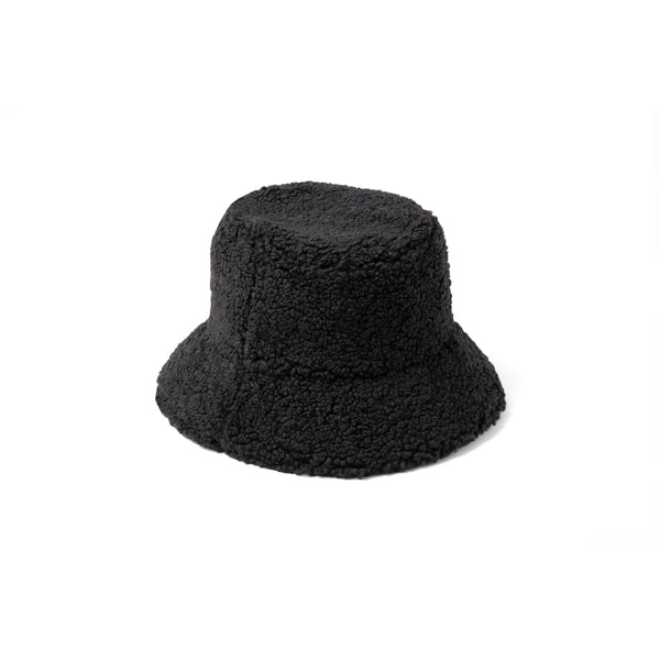 Teddy Bucket - Teddy Bucket Hat in Black