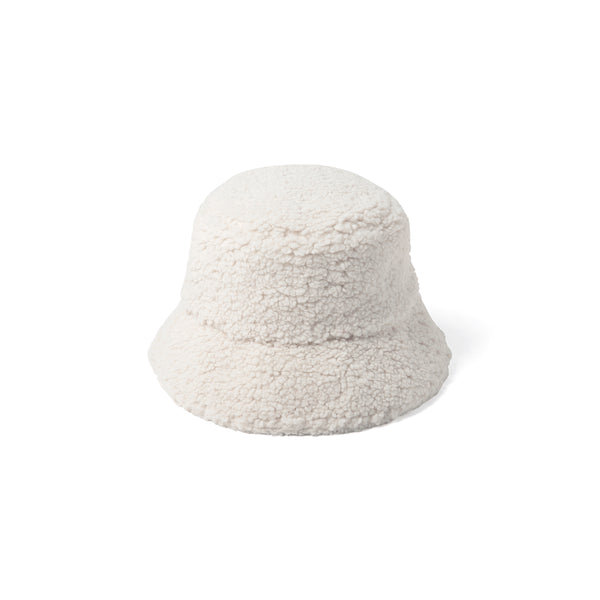 Teddy Bucket - Teddy Bucket Hat in White
