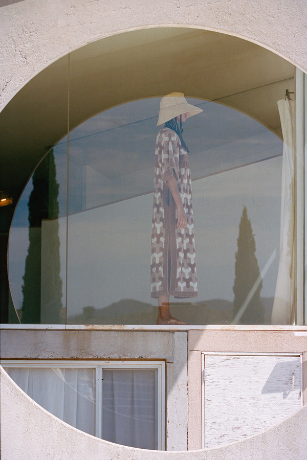 The Cove - Straw Bucket Hat in Natural