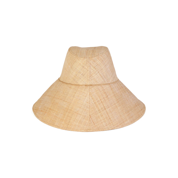 The Cove - Straw Bucket Hat in Natural