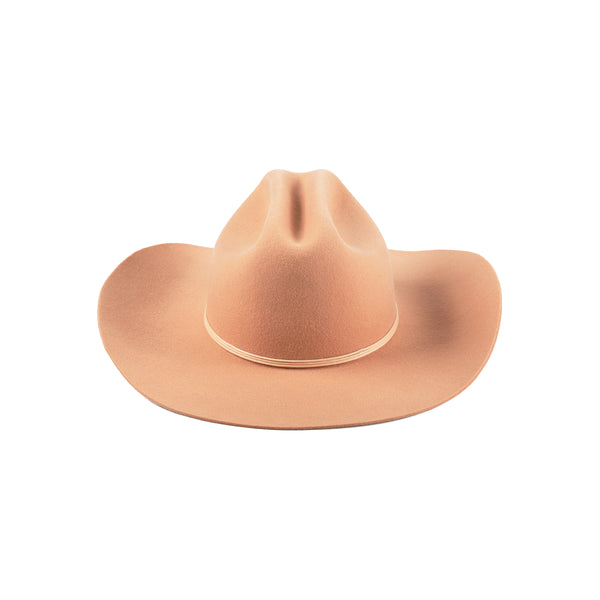 The Ridge - Wool Felt Cowboy Hat in Pink