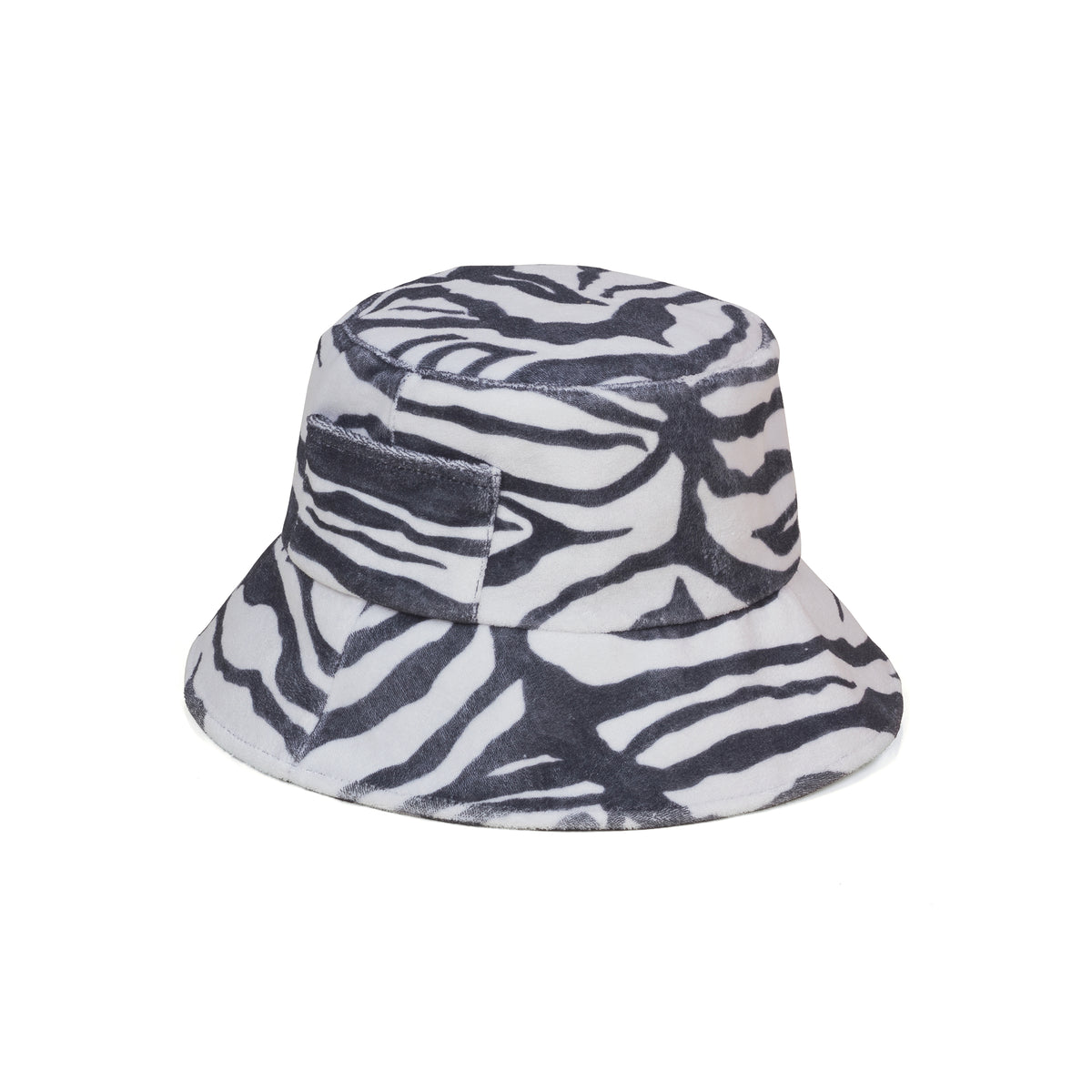 Wave Bucket Hat - Zebra