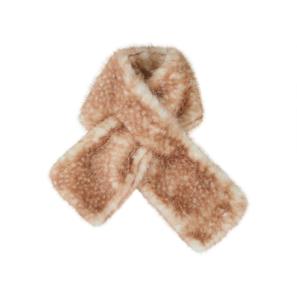 小物 00s beauty:beast Shaggy Bambi Scarf Snuggle Scarf - in Light Brown | Lack of Color [US]