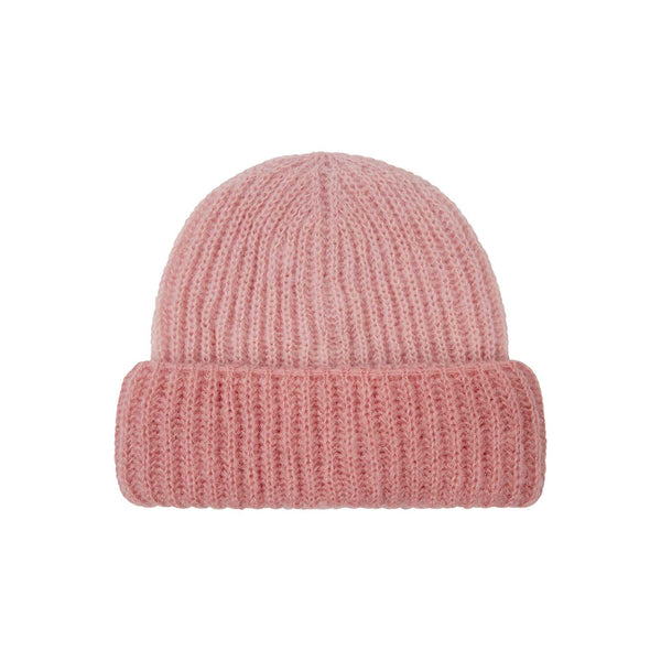 Aurora Beanie - Yarn Beanie in Pink