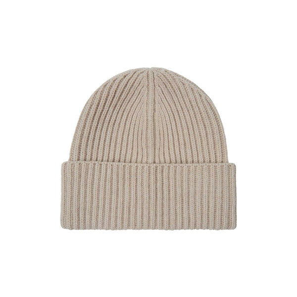 Billie Beanie - Yarn Beanie in Beige