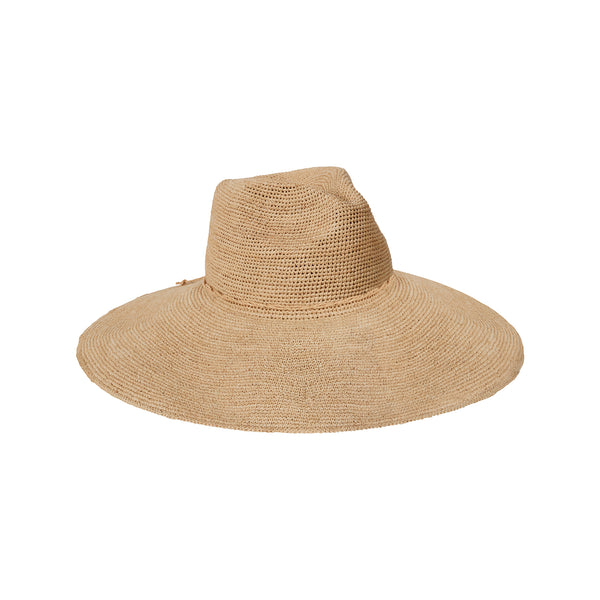 Drift Fedora Ultrawide - Straw Fedora Hat in Natural