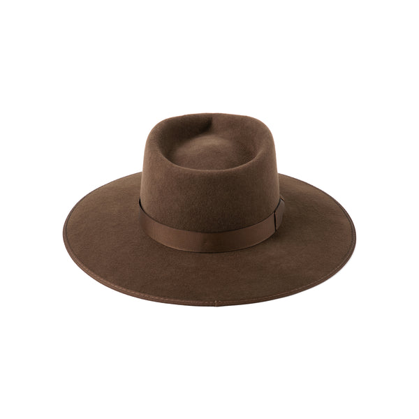 Espresso Rancher - Wool Felt Rancher Hat in Brown