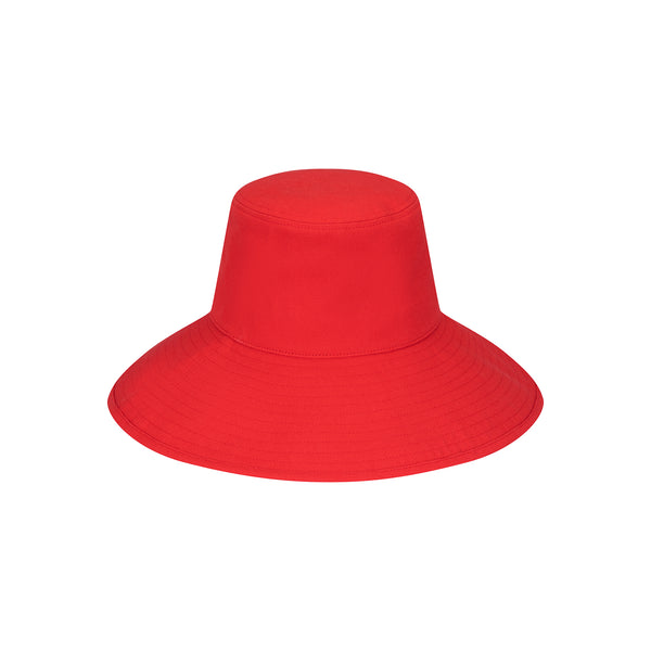 Holiday Cotton Bucket Hat (Flame Red) | Lack of Color [US]