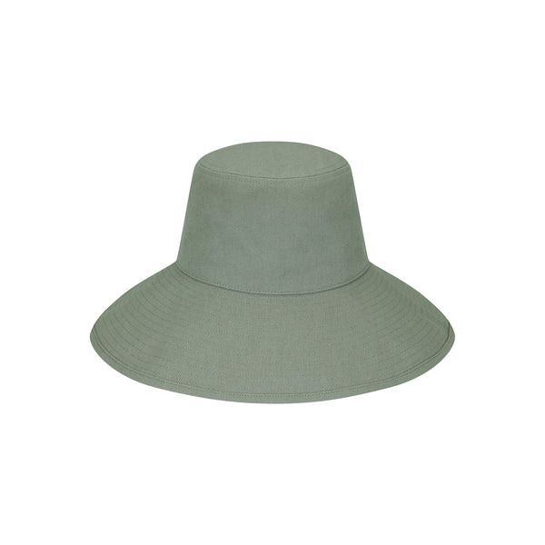 salsation新作Canvas Bucket Hat Holiday Cotton Bucket Hat (Sage Green) | Lack of Color [US]