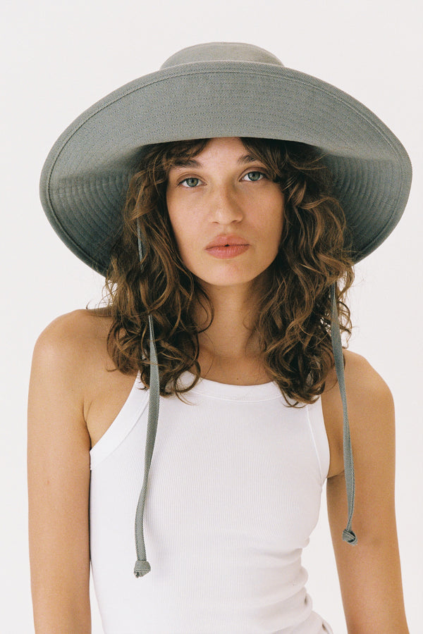 Lack of Color Sage Green Hat Wool Felt Rancher Hat - Vintage Inspired (Sage Green) | Lack  main image 3
