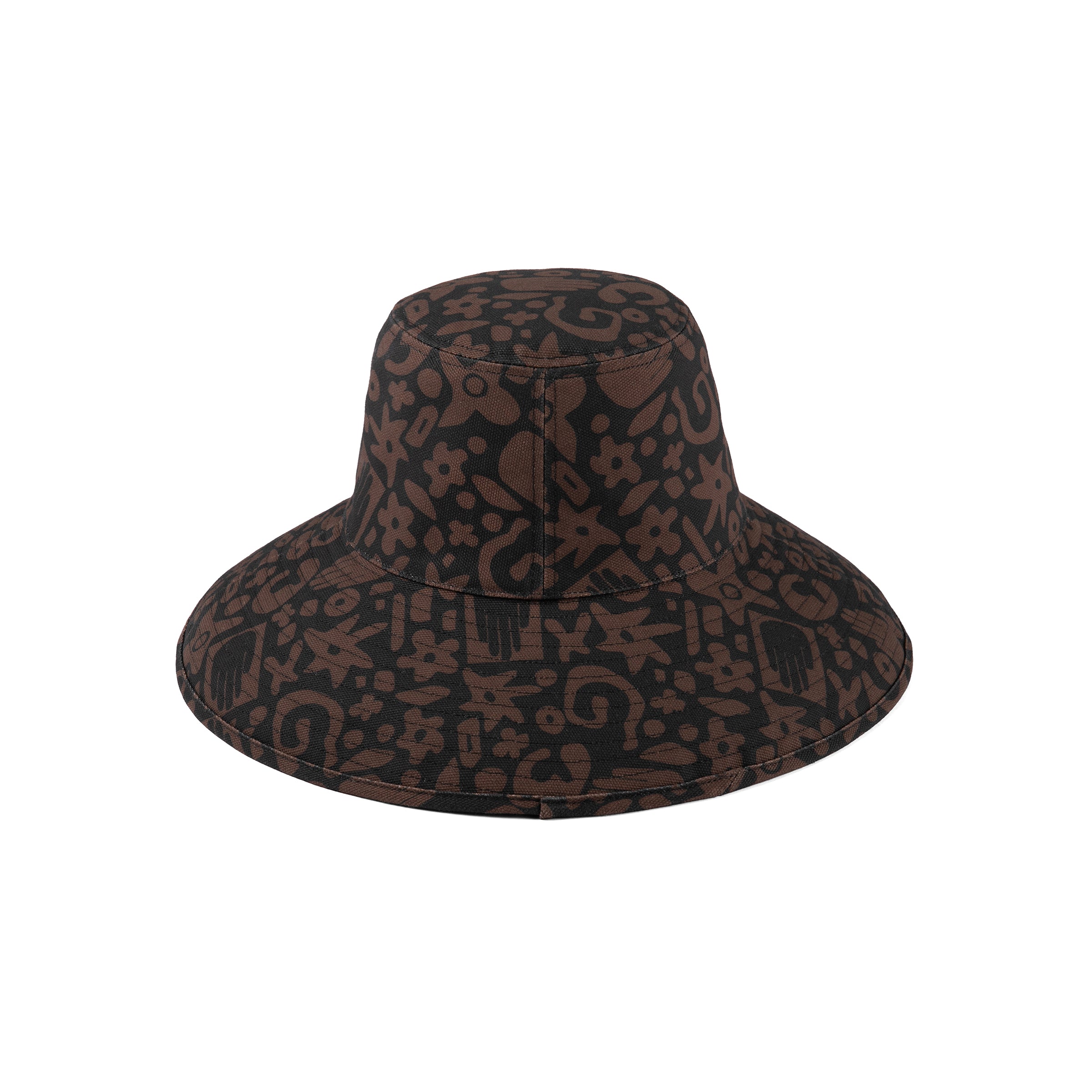 Holiday Bucket - Cotton Bucket Hat in Brown | Lack of Color US