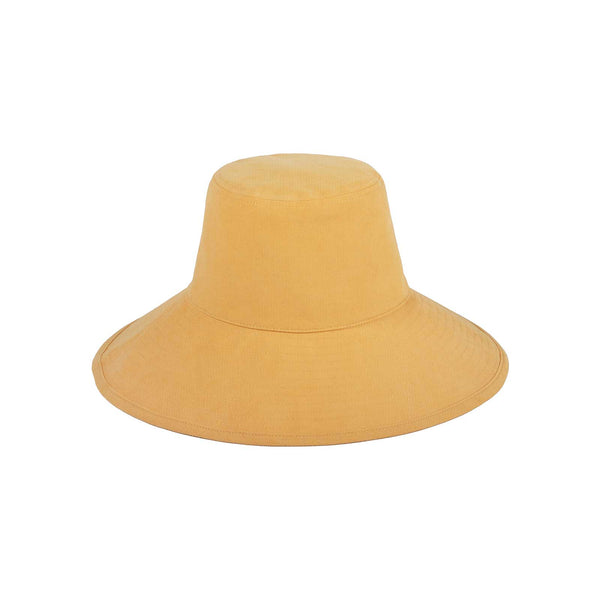 Holiday Bucket - Corduroy Bucket Hat in Yellow