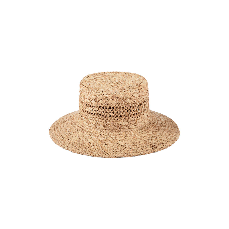 Inca Bucket Wide - Straw Bucket Hat In Natural 