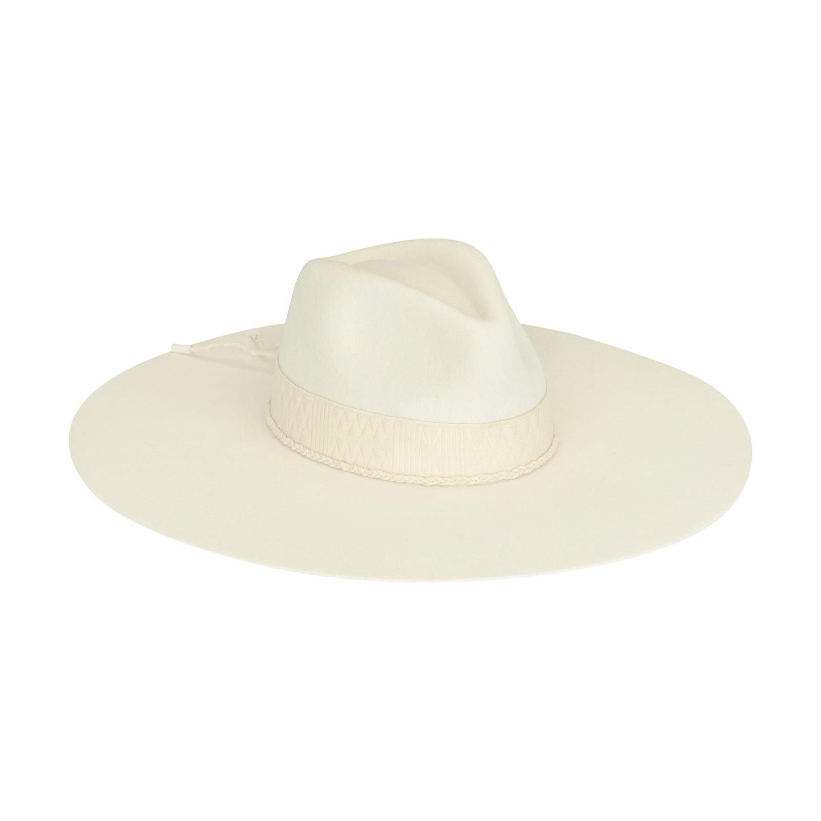 NIB Lack Of Color Montana Wide-Brim Fedora with Satin Band MONTANA FEDORA WITH VINTAGE SILK WASHED BLACK - Lovely Bird main image 2