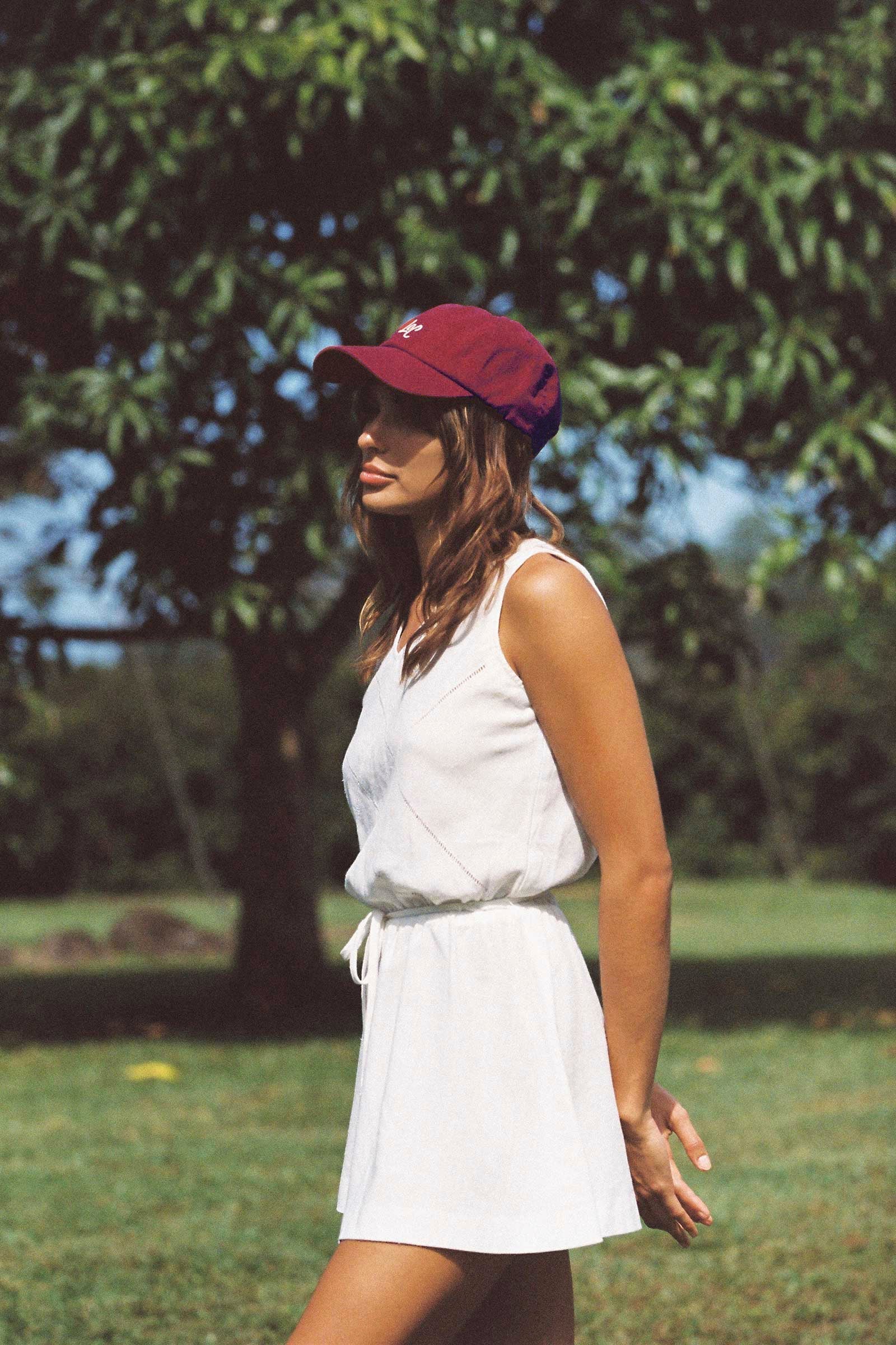 ＊Lack of Color ＊ LOC キャップ MAROON The LOC Cap - Cotton Cap in Red | Lack of Color [US]