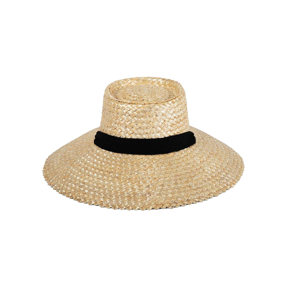 Paloma Sun Hat - Straw Boater Hat in Brown | Lack of Color US