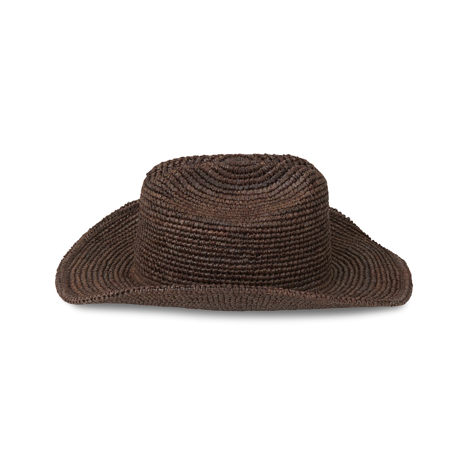 Raffia Straw Cowboy Hat (Brown) | Lack of Color [US]