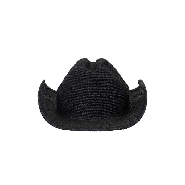 Raffia Cowboy - Noir