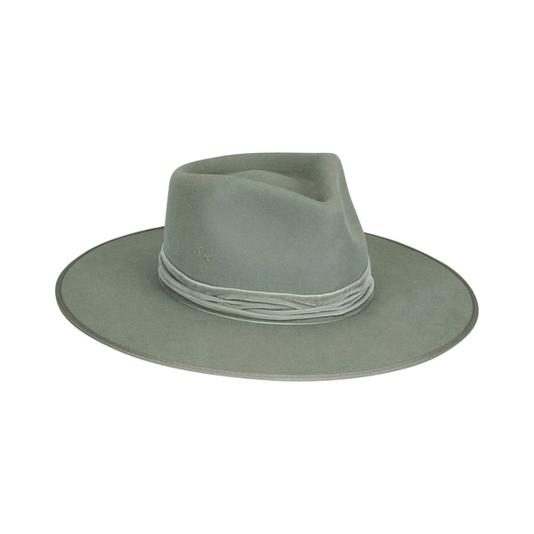 Wool Felt Rancher Hat - Vintage Inspired (Sage Green) | Lack  display picture 1