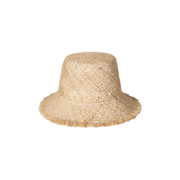 Reef Bucket - Straw Bucket Hat in Natural