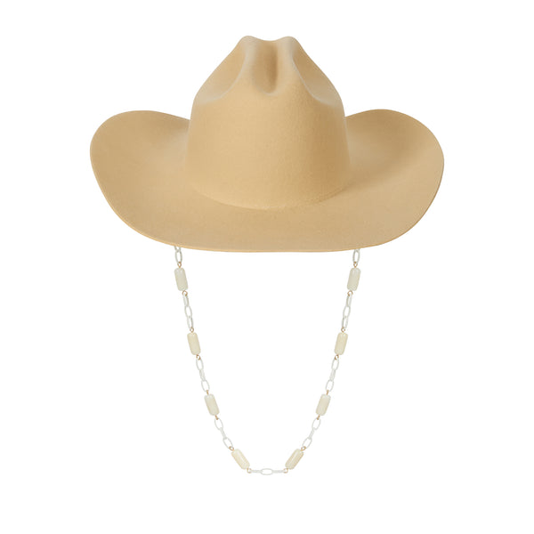 Ryder Cowboy - Wool Felt Cowboy Hat in Yellow