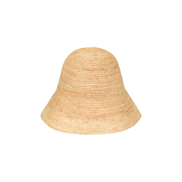 Shoal - Straw Bucket Hat (Packable for Travel) | Lack of Color [CA]