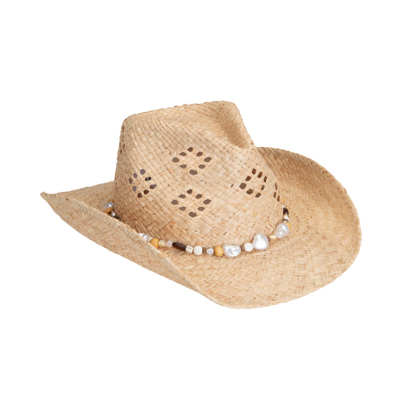 Sol Cowboy - Straw Cowboy Hat in Natural | Lack of Color [US]